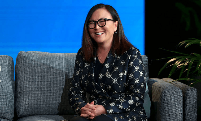 Melissa Lee in 2020 (Photo by Hagen Hopkins/Getty Images)