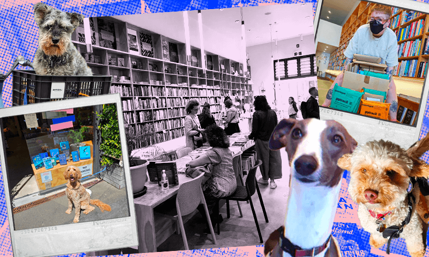 Good Books, good dogs (Image: Tina Tiller) 
