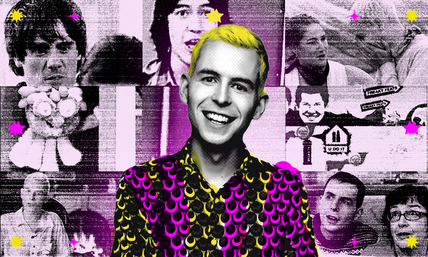 James Mustapic’s life in TV. Image: Tina Tiller 
