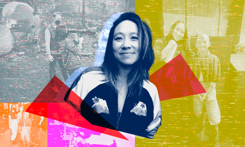 Roseanne Liang (Photo: Devon Wycoff, additional design: Tina Tiller) 
