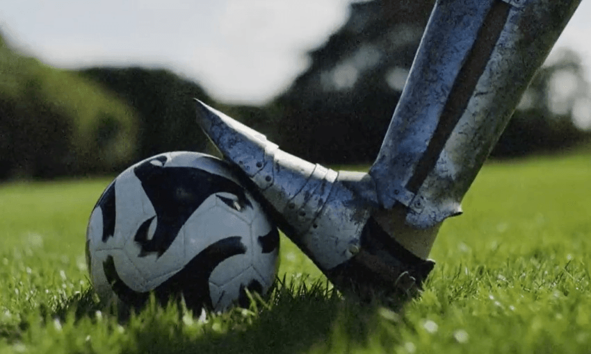 Here come the Knights(ish). A still from the AFC launch video.