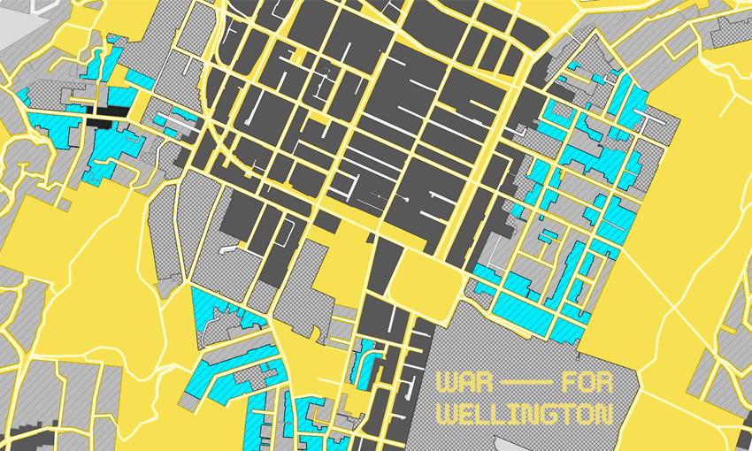 How much Wellington’s housing panel shrank density, in four maps