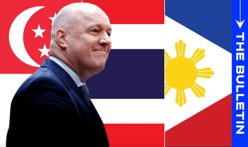 PM Chris Luxon is spending the week in Singapore, Thailand and the Philippines. 
