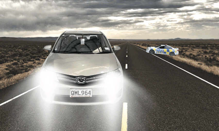 Flashing your lights to warn other drivers of a speed camera – is it legal?