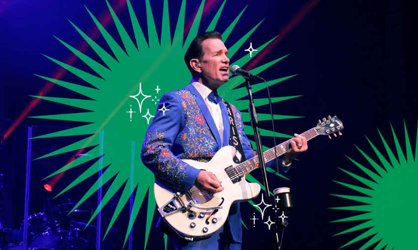 The suit was truly so much shinier in the flesh. (Image: Gabi Lardies)