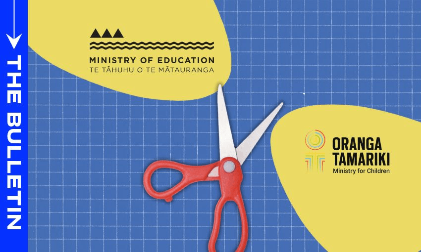 The Ministry of Education and  Oranga Tamariki confirm job cut proposals (Image: Anna Rawhiti-Connell) 
