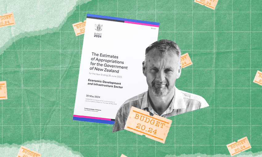 Bernard Hickey on the budget (Image: Tina Tiller) 
