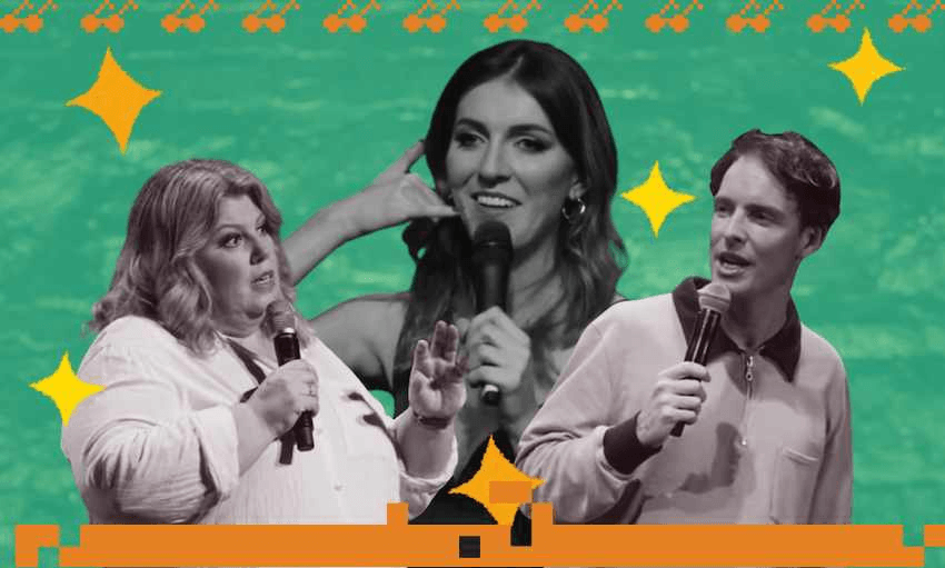 Please welcome Urzila Carlson, Mel Bracewell and Guy Montgomery into your home (Design: Tina Tiller)