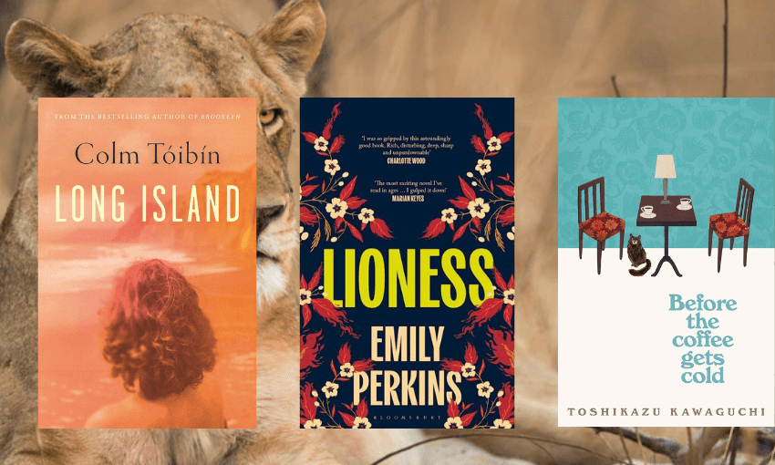 Three of the hit books of the week, featuring Lioness’ new cover. 
