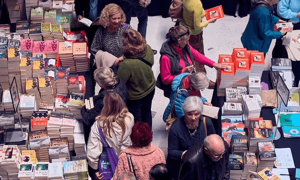 Why are book festivals thriving while the publishing industry is struggling?