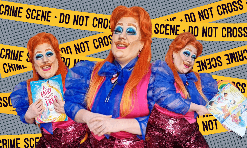 WillySmacknTush at the scene of the crime (reading a book)