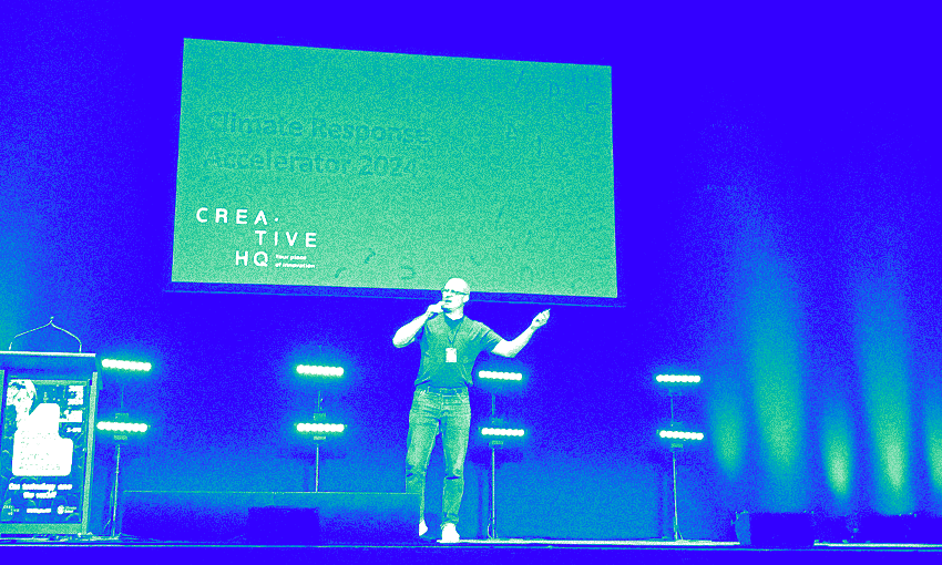 The first Climate Tech Summit Aotearoa was held at St James Theatre on June 20  
