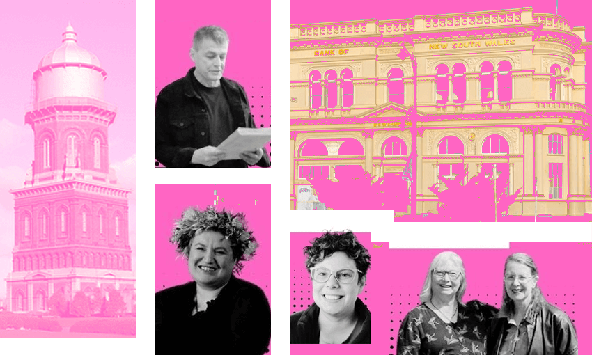 Faces of the Dan Davin Literary Foundation Poetry Festival (Image: Tina Tiller) 
