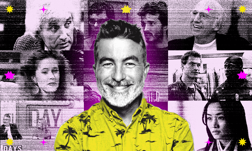 Dai Henwood’s life in TV (Image: Tina Tiller) 
