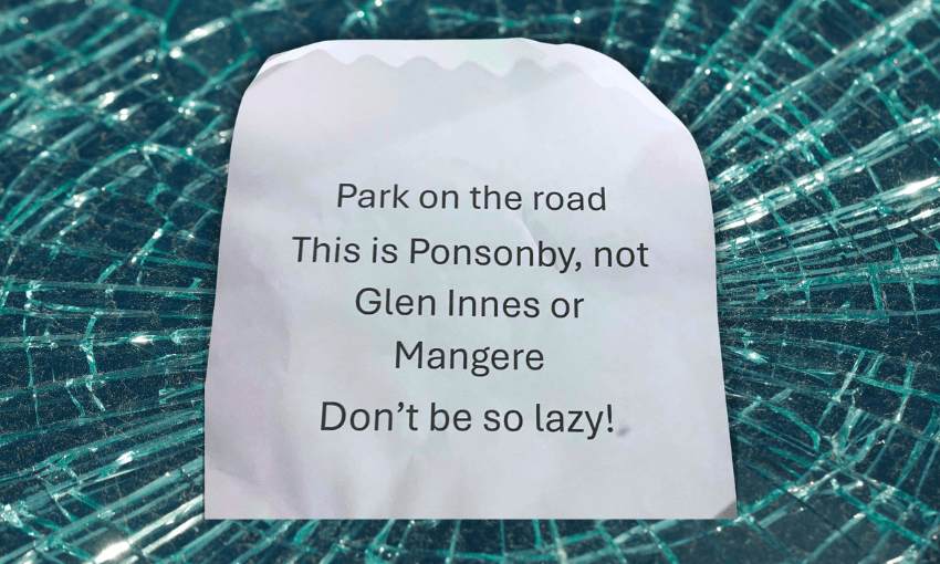 A real note in the year 2024 (Source: A new resident of Ponsonby) 
