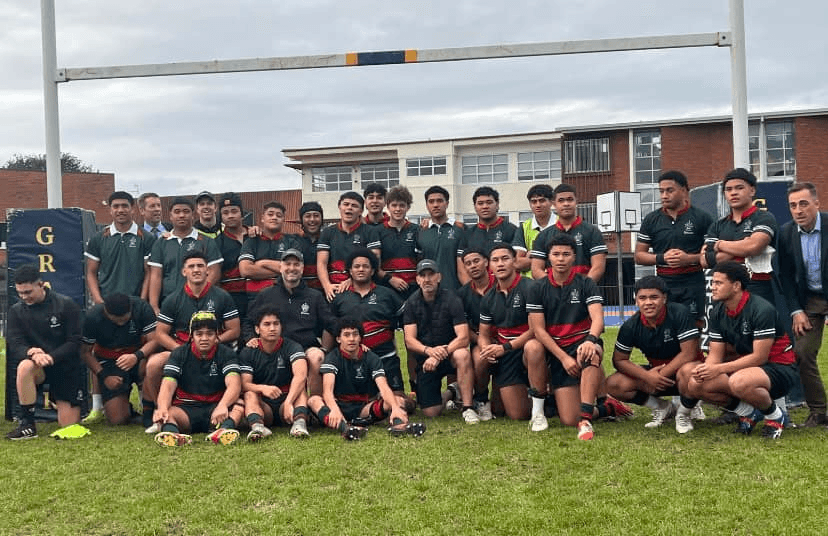 The 2024 Dilworth first XV side that defeated Auckland Grammar.
