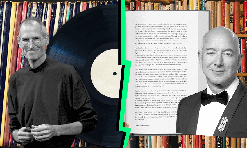 Steve Jobs and Jeff Bezos