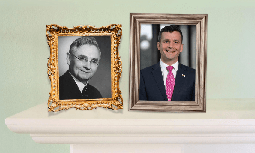Will Savage and Seymour sit side by side on the mantle? 
