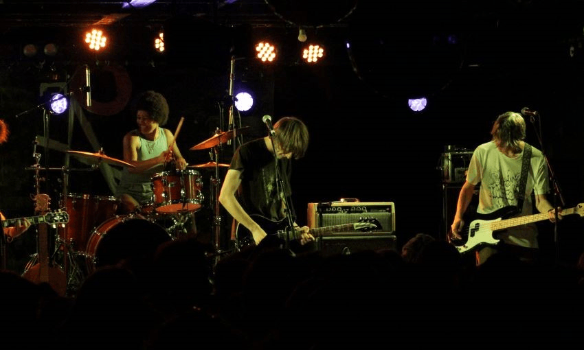 Bleeding Star performing at Otisfest. (Photo: TapEstry) 
