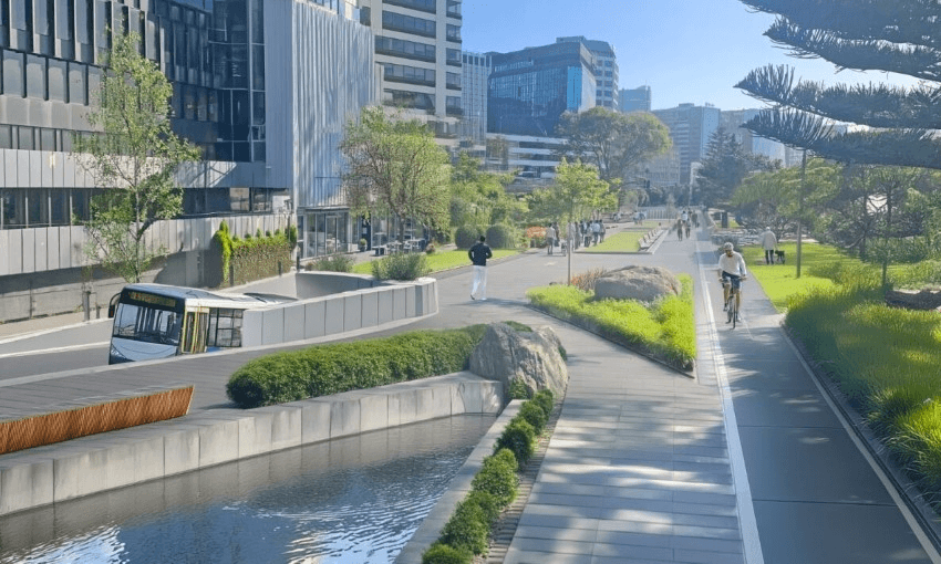 An AI rendering of what Customehouse Quay could be in the future. (Image: JLL) 
