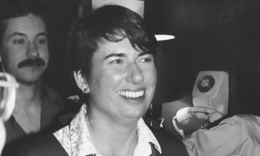 Wellington Central MP Fran Wilde in 1985. Photograph: David Hindley 
