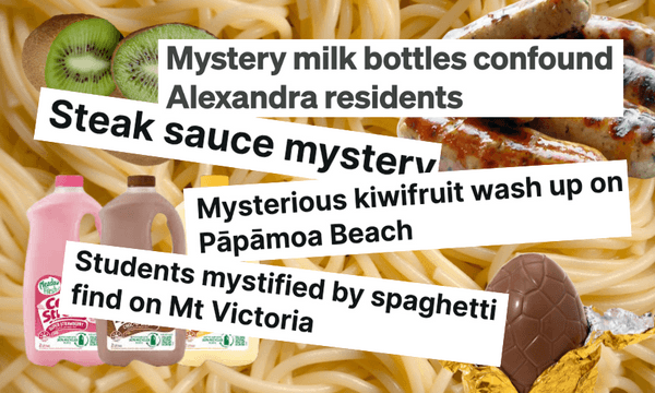 A brief history of New Zealand’s weirdest mystery food dumps