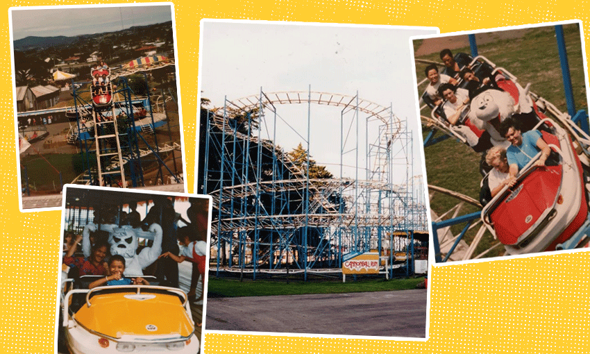 Cannonball Run in action. (Photos: Footrot Flats / Leisureland group on Facebook)