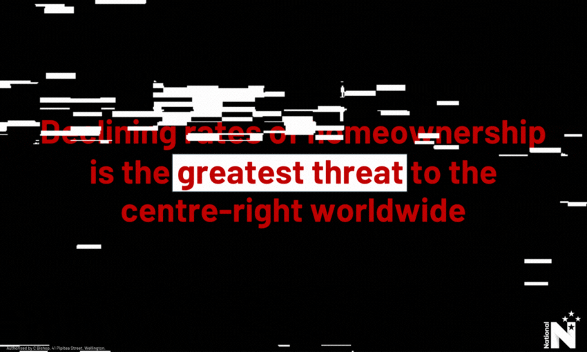 Slide by Chris Bishop with additional treatment by The Spinoff