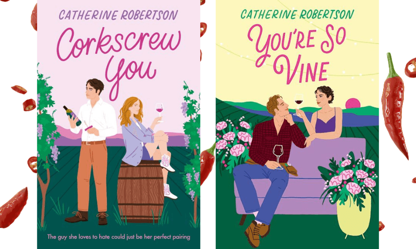 Catherine Robertson’s four-chili rated romance novels.  
