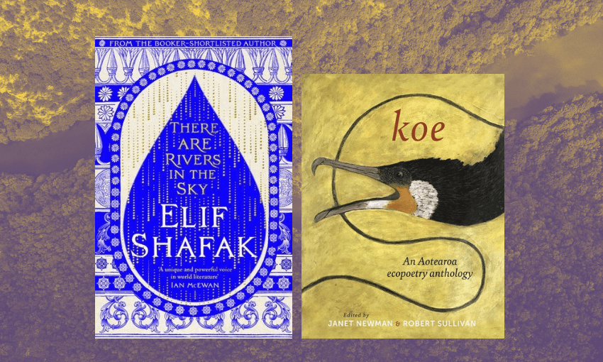 Elif Shafak’s latest novel and a new Aotearoa poetry anthology are number one this week.  
