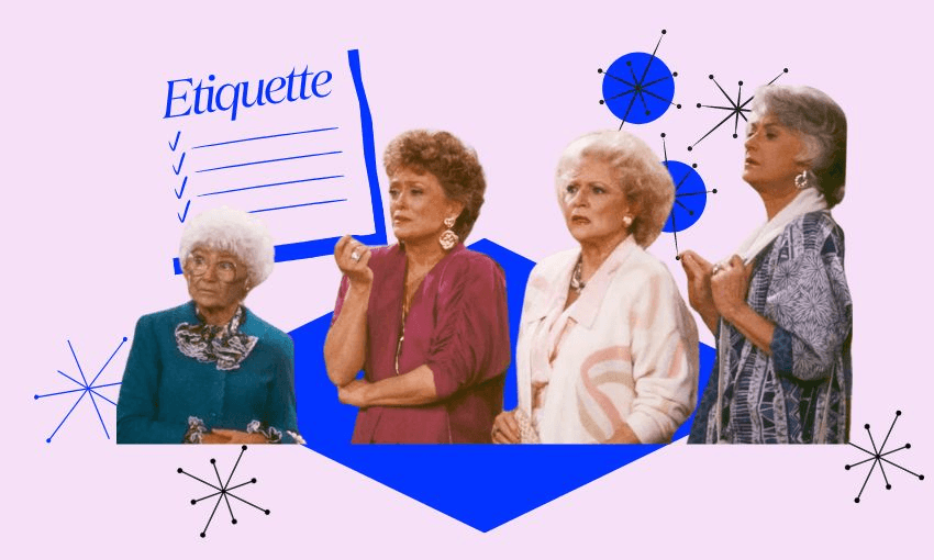 If Blanche, Rose, Dorothy and Sophia can work it out, so can your flat. 
