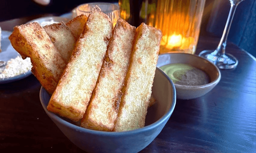 Hot chips from PLONK. (Photo: Nick Iles) 
