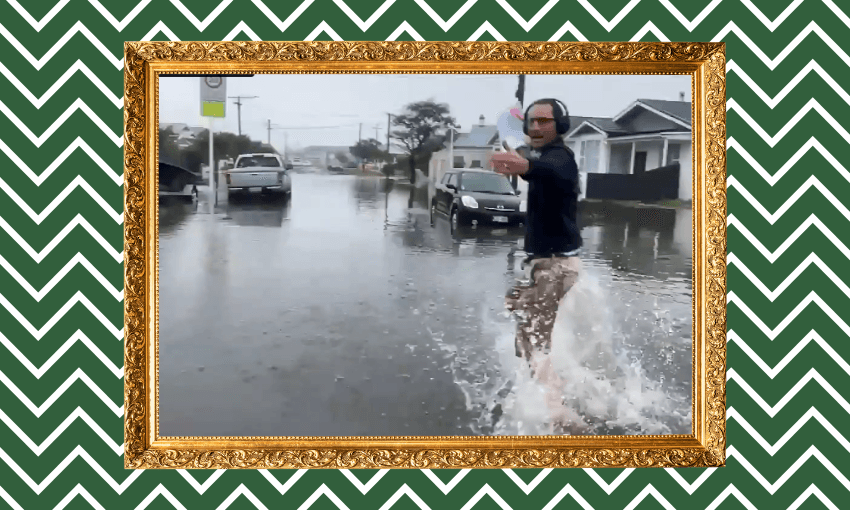 Dancing in the rain  
