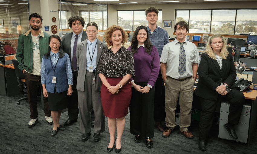 The cast of The Office AU (Image: Supplied)