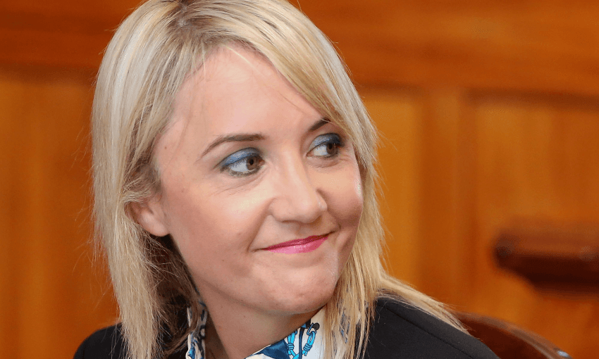 Nikki Kaye at her swearing in ceremony in 2013. (Photo by Hagen Hopkins/Getty Images) 
