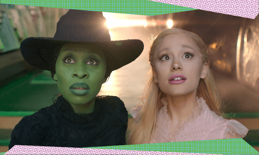 Cynthia Erivo and Ariana Grande in Wicked 
