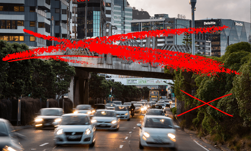 Wellington City Council has voted to demolish the City to Sea Bridge. Image: Paul McCredie