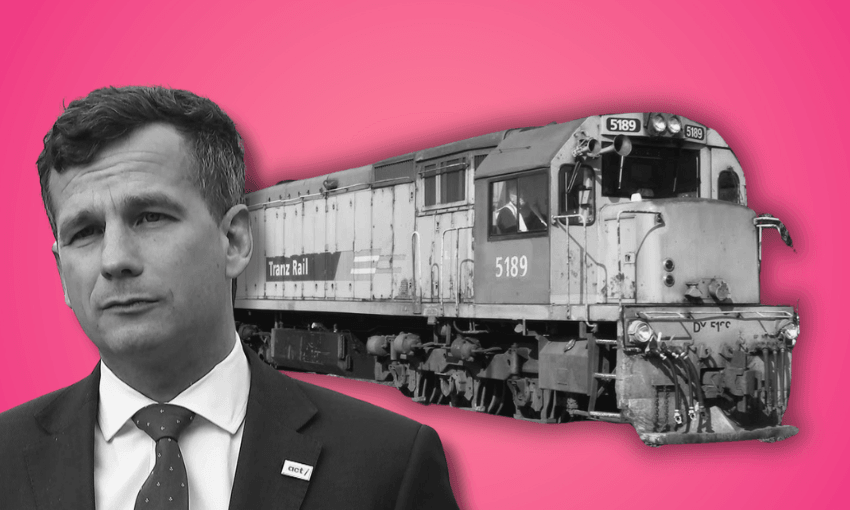 David Seymour and the private Tranz Rail 
