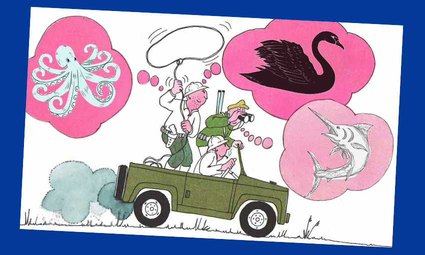 The Barbapapas knew it in the 1970s. (Image: Original illustration by Annette Tison and Talus Taylor, edited by The Spinoff) 
