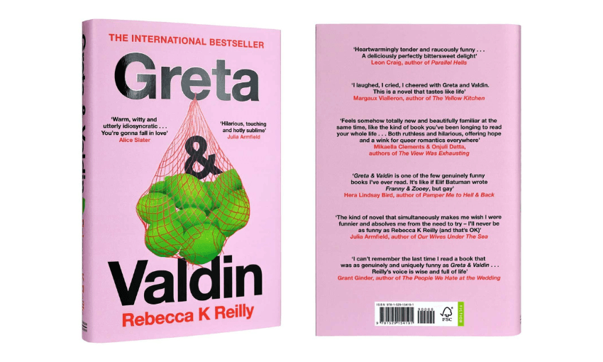 The front and back covers of Greta & Valdin by Rebecca K Reilly.