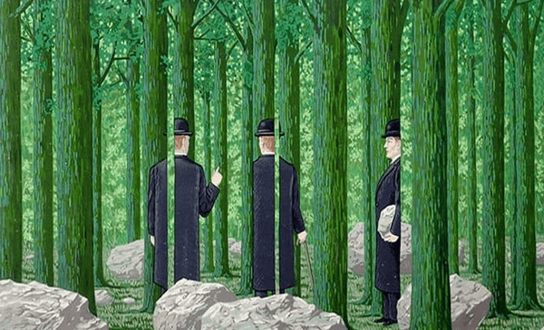 René Magritte, Les enfants trouvés