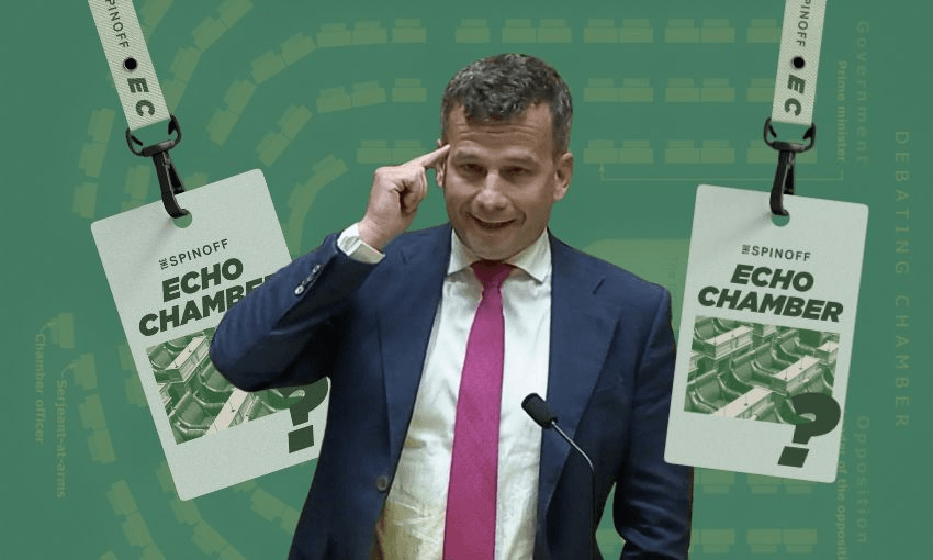 David Seymour shows he’s good at not taking criticism (or advice) to heart.