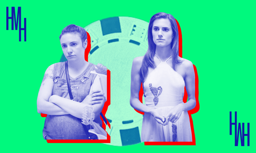 hannah and marnie from the tv show girls