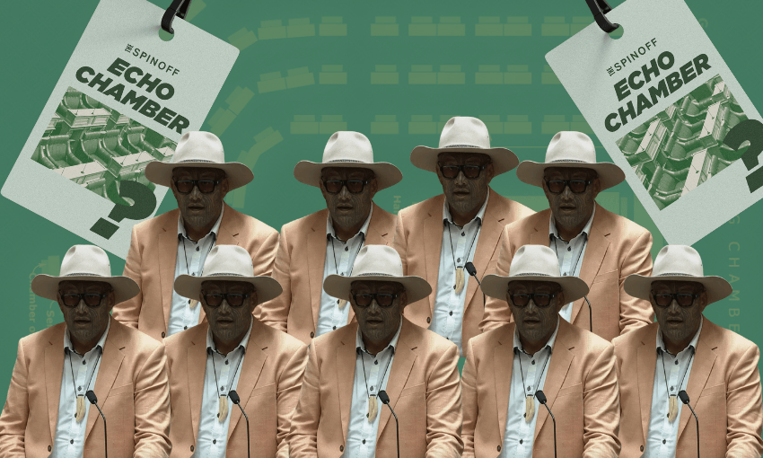 Rawiri Waititi struggled to word his questions in the way speaker Gerry Brownlee wanted. Image: Joel MacManus