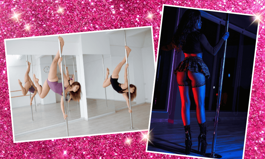 Pole fitness studios and strip clubs are verrrrry different places.