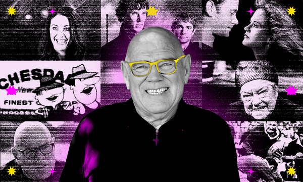 David Lomas’s life in TV (Image: Tina Tiller) 
