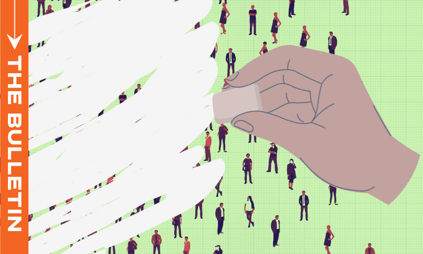 In the year to September, another 72,700 New Zealanders left the country. (Image: The Spinoff) 
