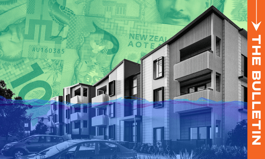 Kāinga Ora’s Ngā Kāinga Anamata passive housing project in Glendowie, Auckland, was cancelled in May 2024. (Image: Supplied / The Spinoff). 
