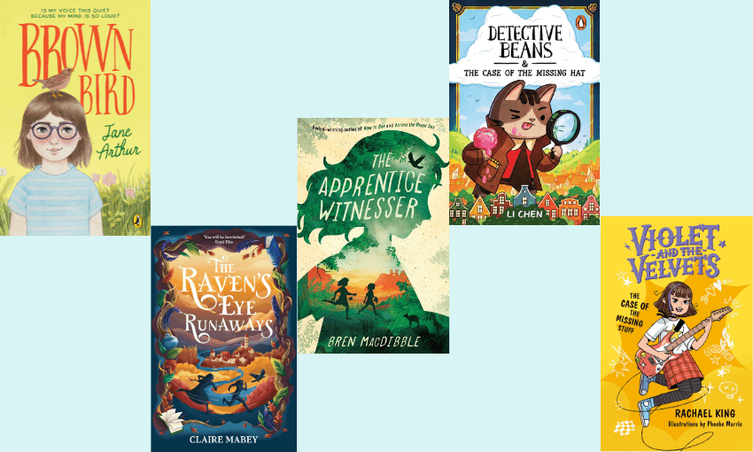Junior Fiction Finalists' covers for 2025.