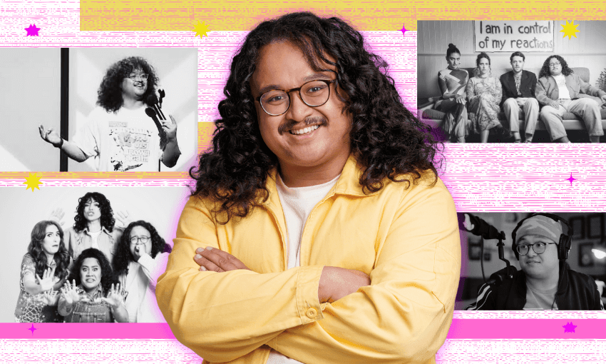 Bailey Poching for My Life in TV. Image: Tina Tiller